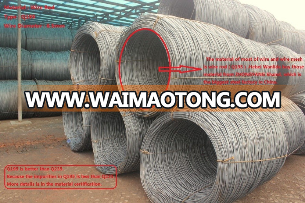 low carbon hot-dipped galvanized wire for sale