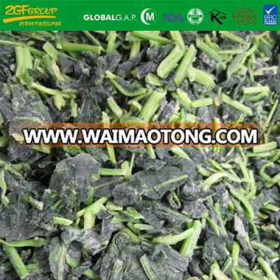 2017 Spring Producing IQF Frozen Spinach Chopped from China