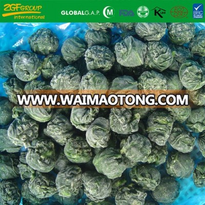 organic iqf broken grounded frozen spinach