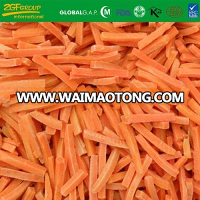 wholesale organic frozen sliced carrots